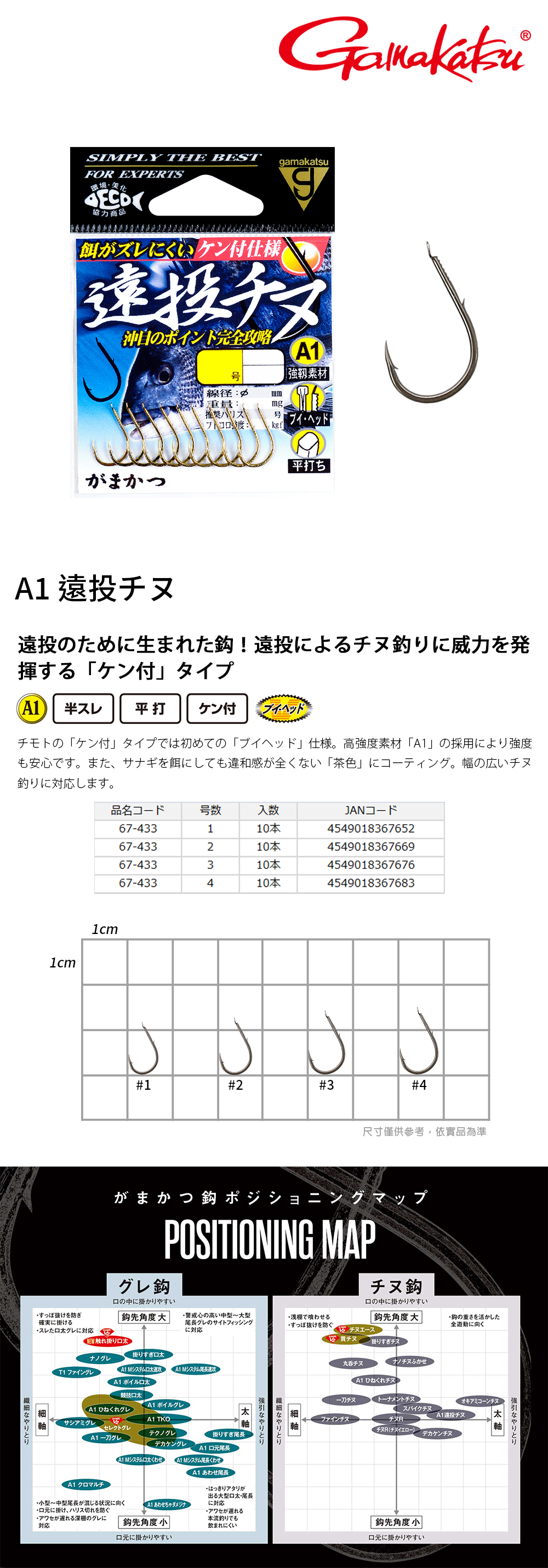 【若さん】　　◆端渓楕硯（蕉葉白・胭脂暈・雨滴青花・魚脳凍・金線／約十吋） GAMAKATSU A1遠投チヌ[黑鯛海水魚鉤] - 漁拓釣具官方線上購物平台